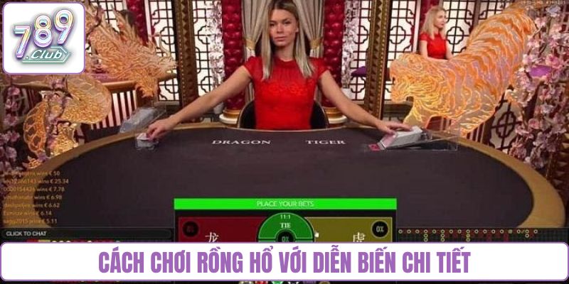 Cách chơi Rồng Hổ với diễn biến chi tiết