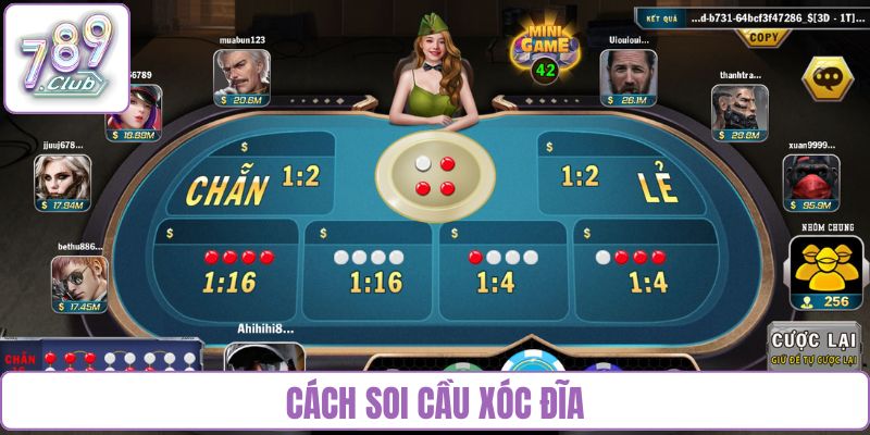 Cách soi cầu xóc đĩa