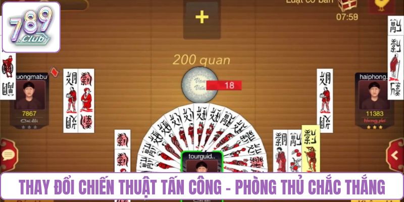 Thay đổi chiến thuật tấn công - phòng thủ chắc thắng